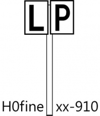 LP-Tafel (Bü5/BÜ4)