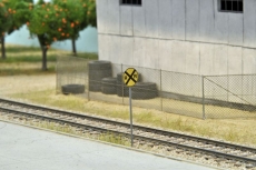 US-Verkehrszeichen Railroad Crossing Advance W10-1
