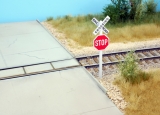 Railroad-Crossing mit Stop 1 Stk.